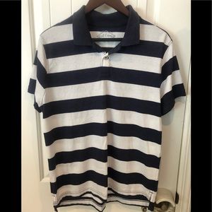 Red Camel Soft Striped T-Shirt Polo
